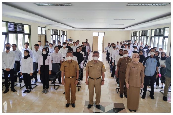 Lokasi bangunan gedung Balai Latihan Kerja Tonjong