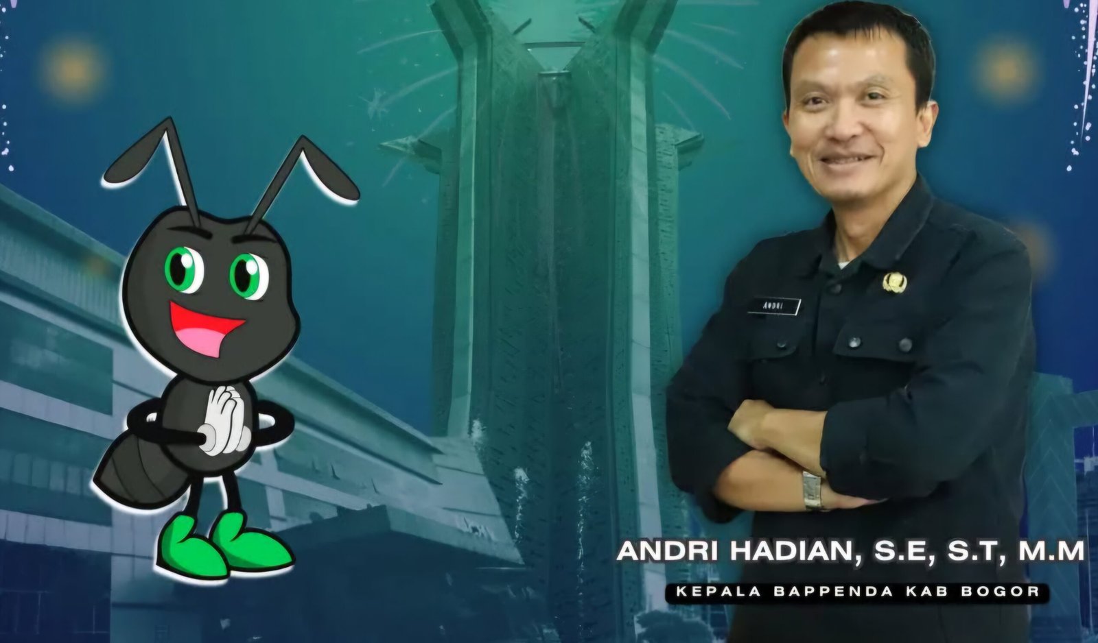 Andri Hadian Kepala Badan Pengelolaan Pendapatan Daerah Kabupaten Bogor. (Instagram Bappenda)